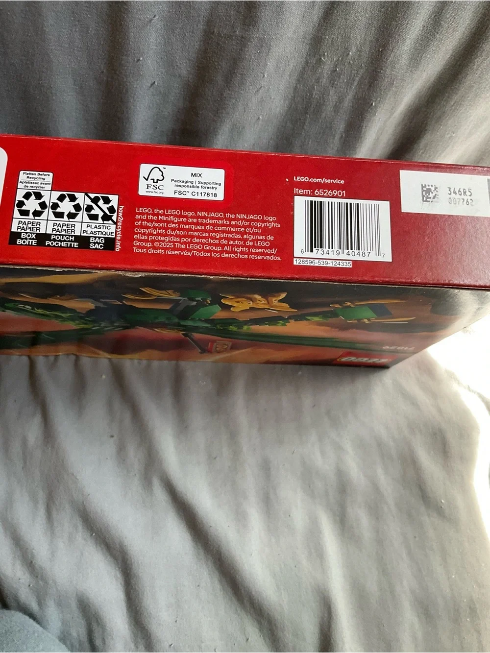 Lego ninjago set